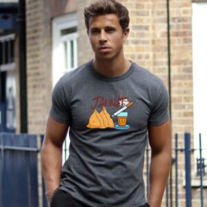 #TBBS Classic Jannat Grey Regular T-shirt