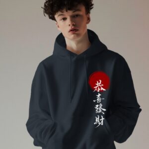 #TBBS Black Designer 100% Cotton Hoodie