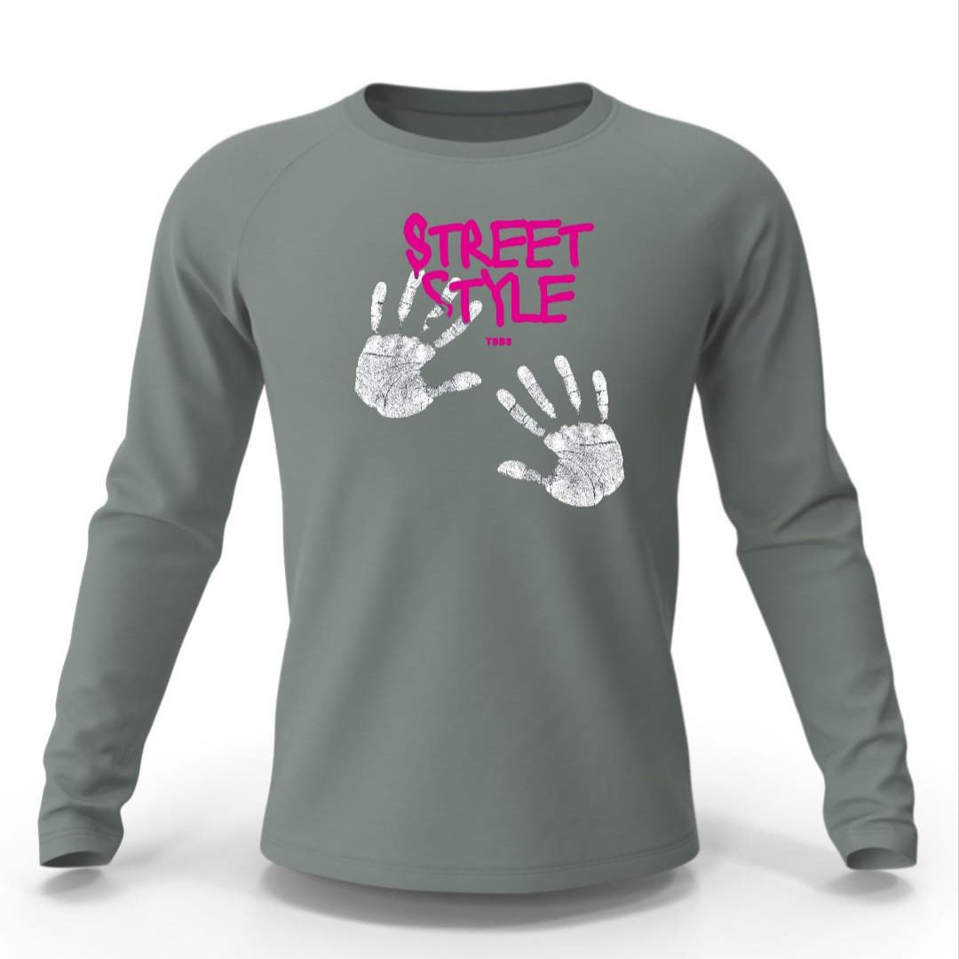 #TBBS 100% Cotton Street Style Full Sleeves T-Shirt - Image 3