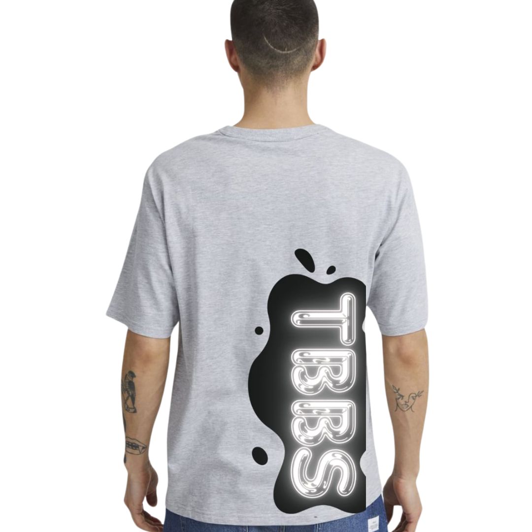 TBBS Oversize Grey T-Shirt - Image 2