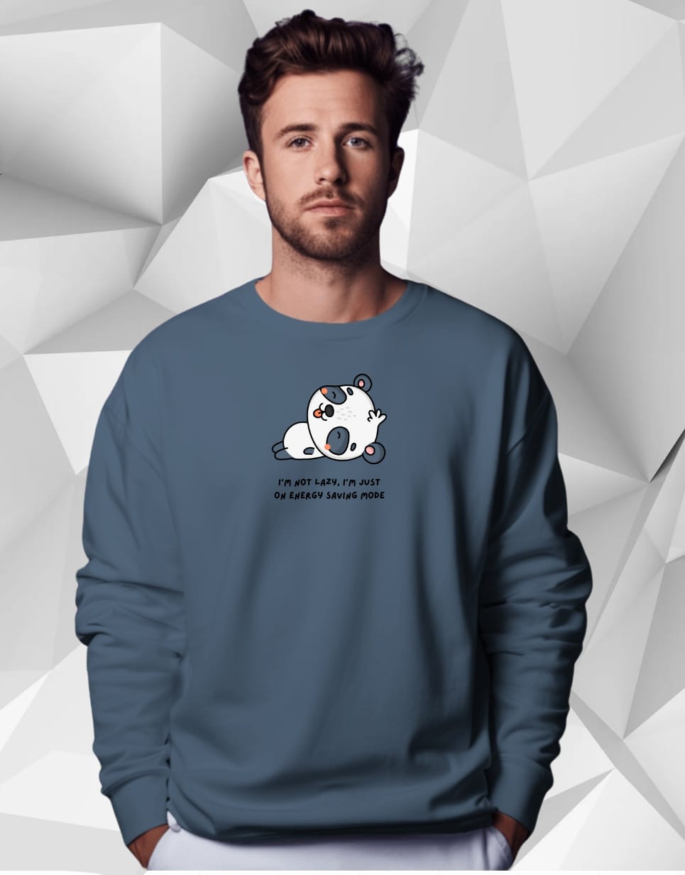 #TBBS Lazy Panda Regular Sweatshirt - Image 2