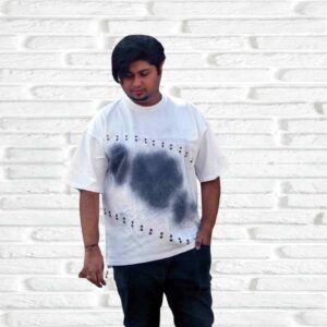 #TBBS Exclusive White Washed Oversize T-Shirt